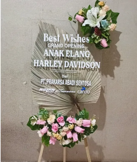 Papan Akrilik Ucapan Grand Opening Kabupaten Sragen